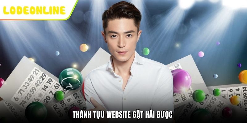 Thành tựu website gặt hái được